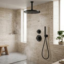 aquanello-eternal-thermostatic-shower-set-matte-black